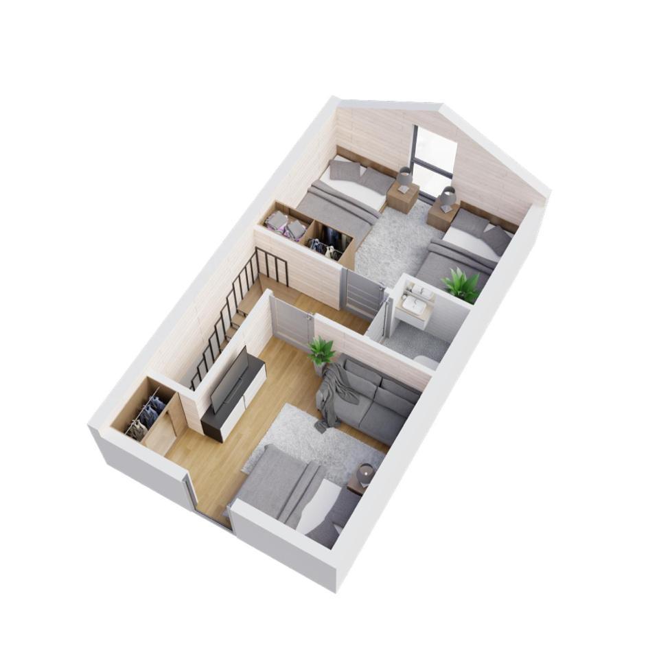 Domki Villa Hoff Resort 트르제삭츠 외부 사진