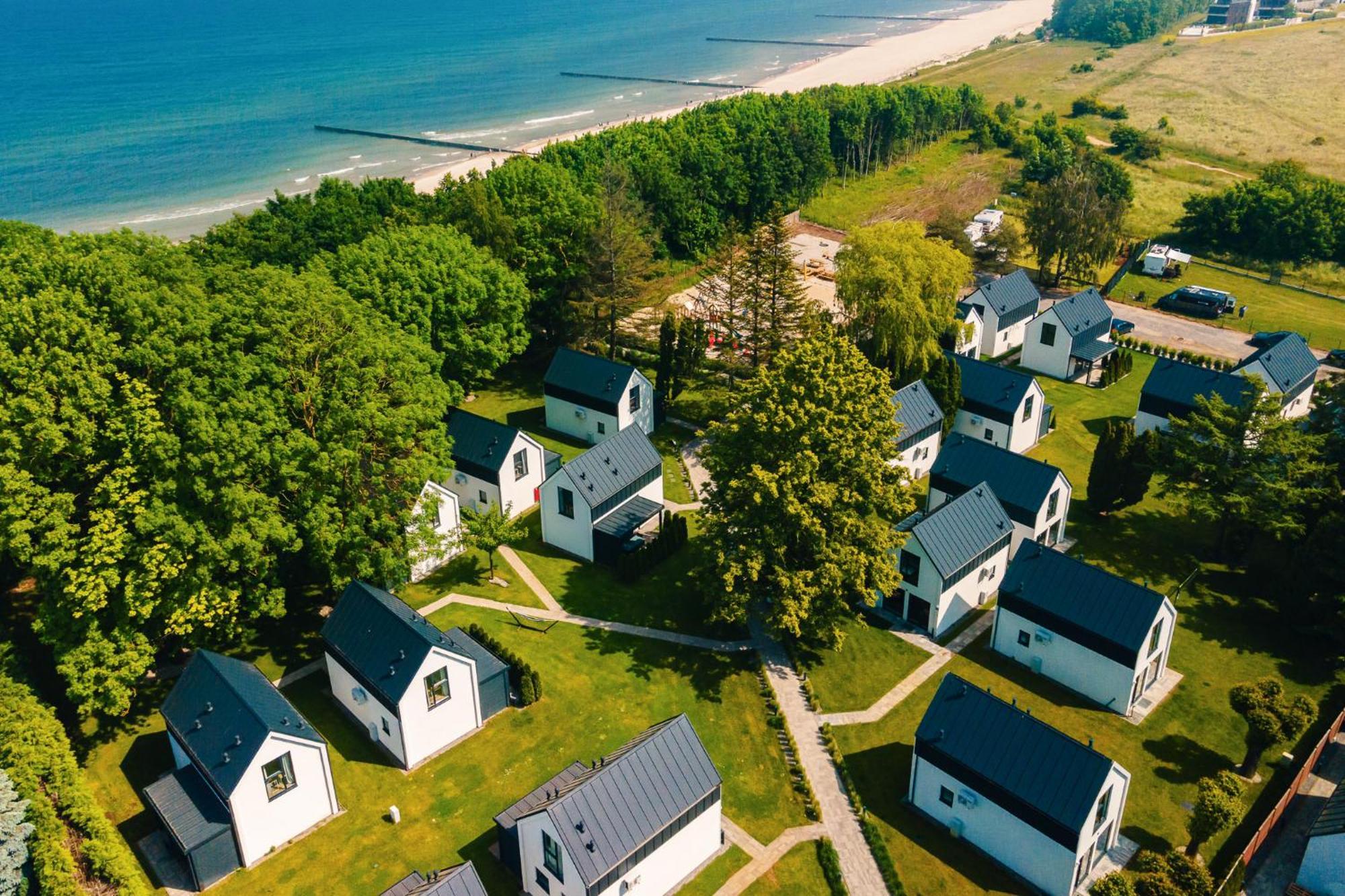 Domki Villa Hoff Resort 트르제삭츠 외부 사진